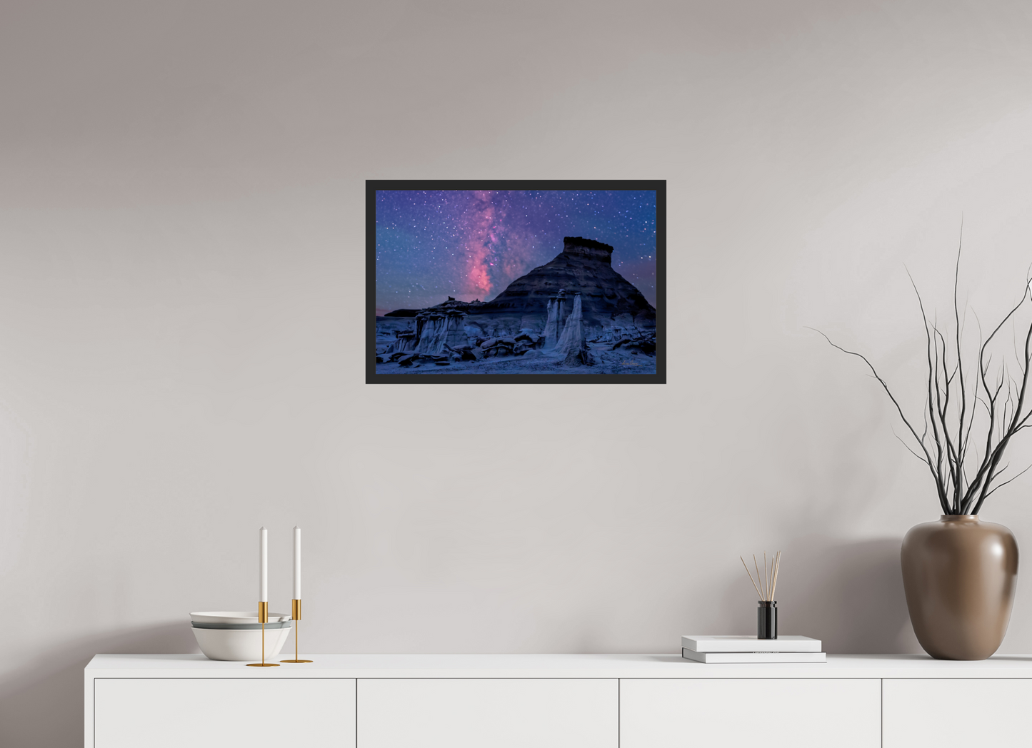 24 x 16″, Gallery Frame Cathedrals of the Night