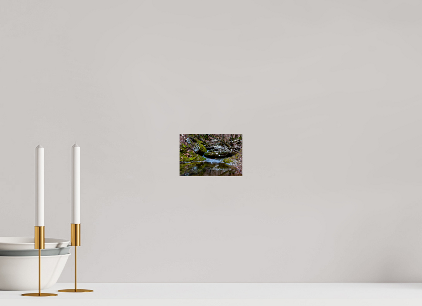 6 x 4″, Print Paper Where the Creek Rests