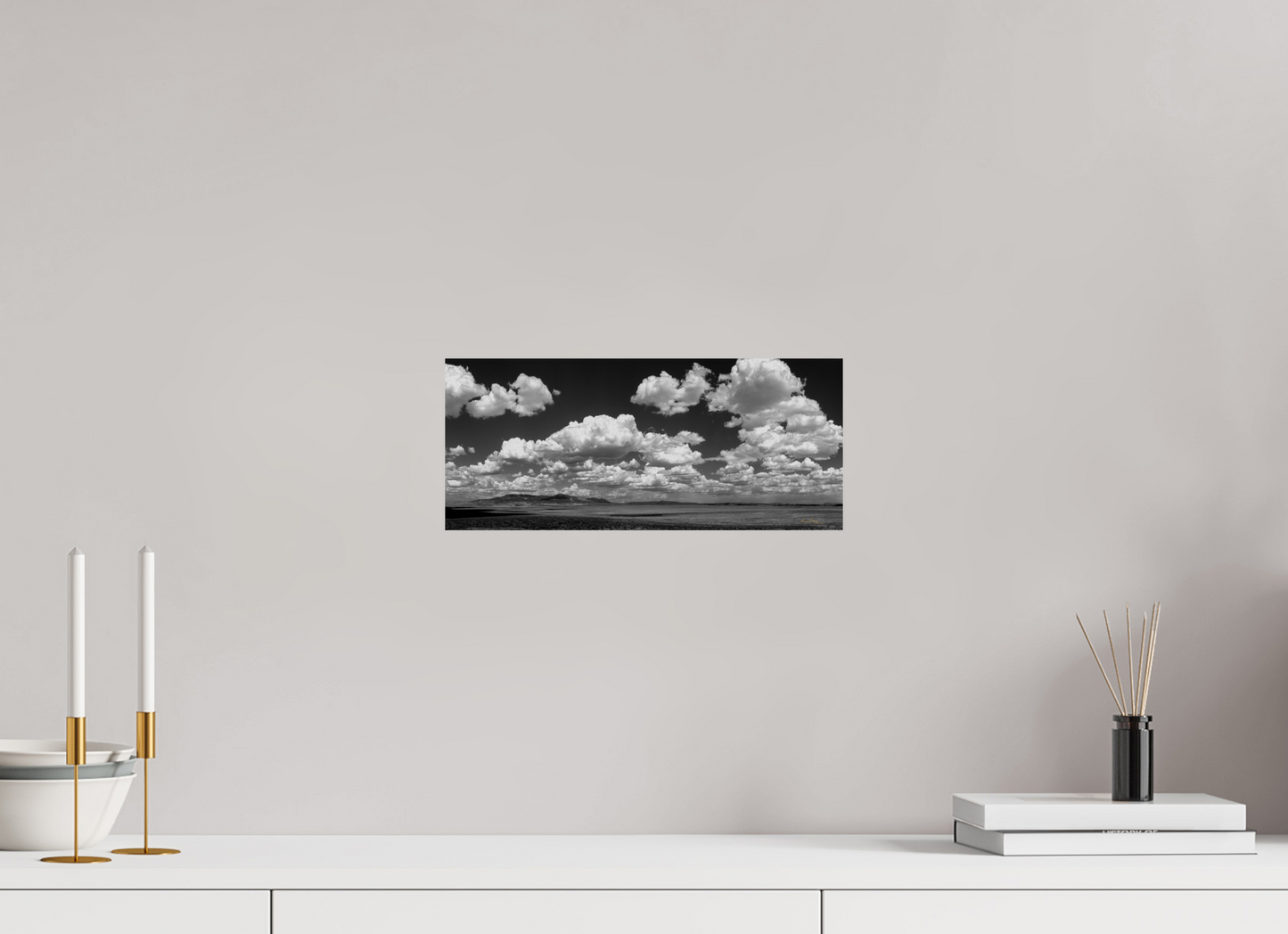 13.9 x 6″, Print Paper The Weight of the Sky | Mexican Hat, Utah Fine Art Photography