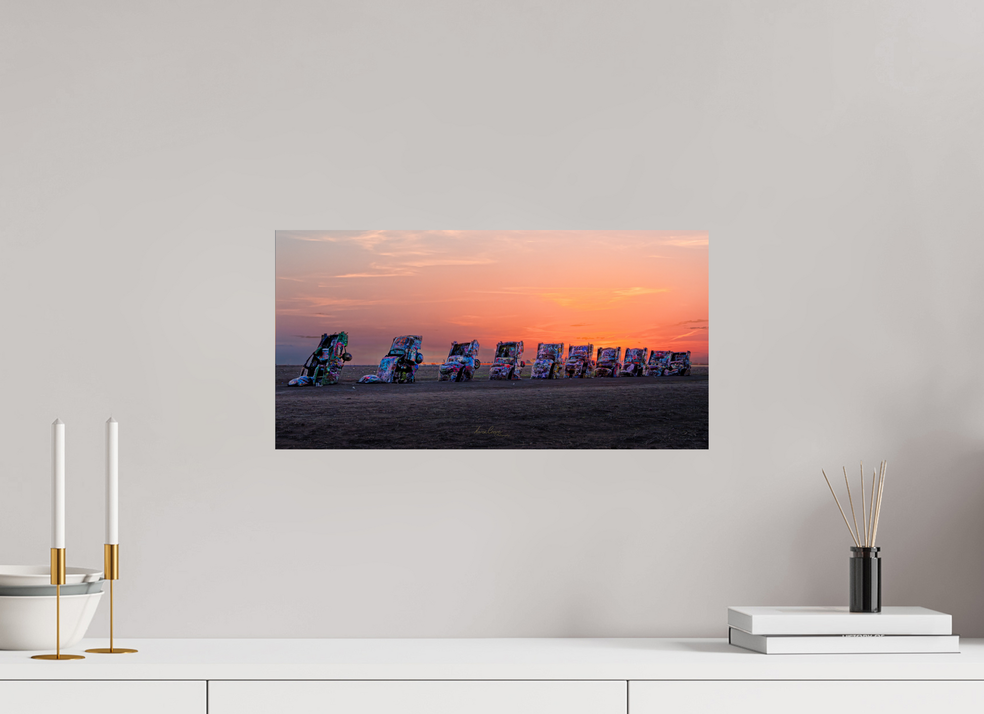 19.8 x 10″, Print Paper Before the Highway Woke