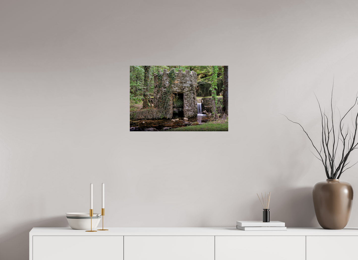 24 x 16″, Print Paper Hidden Springs