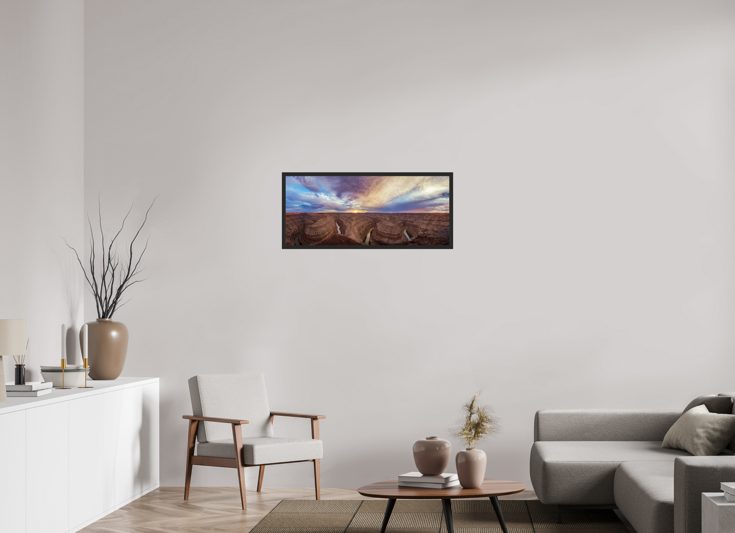 37 x 16″, Gallery Frame Carved by Time