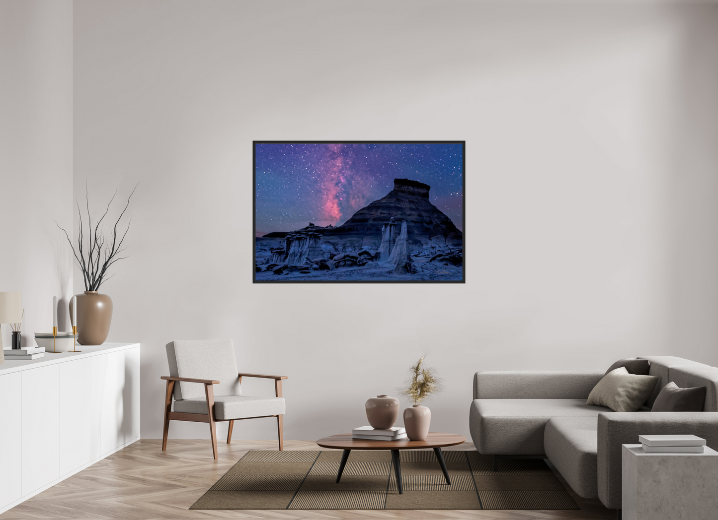 60 x 40″, Gallery Frame Cathedrals of the Night