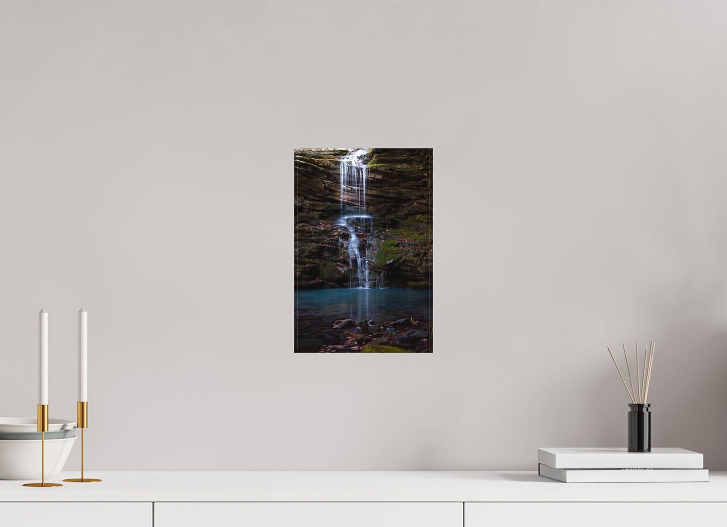 8 x 12″, Canvas Print Magnolia Falls