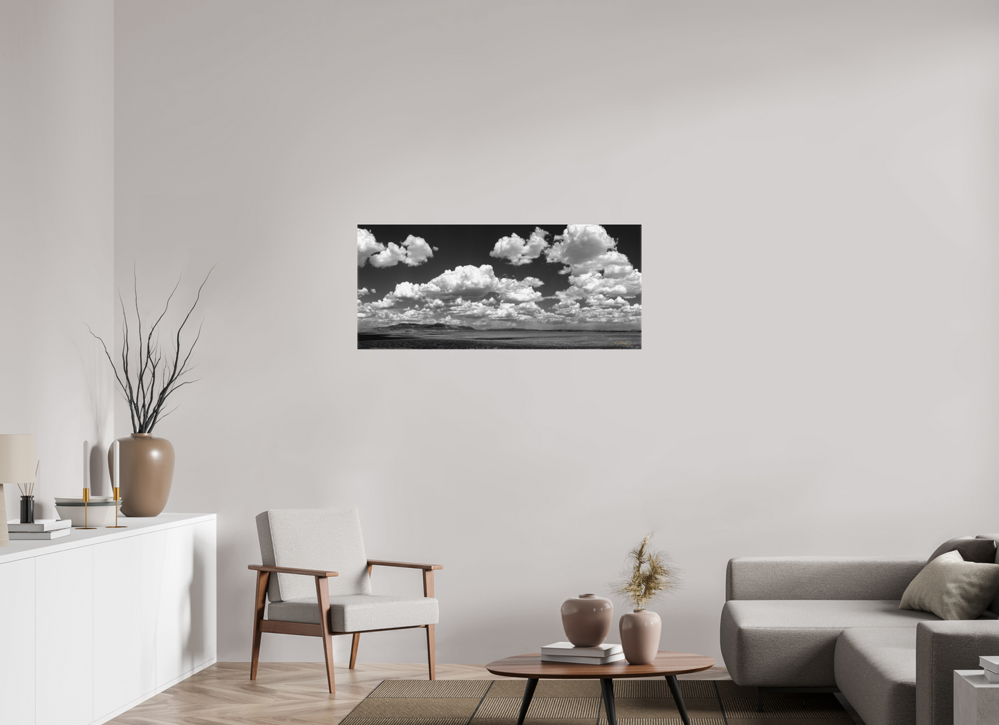 46.1 x 20″, Canvas Print The Weight of the Sky | Mexican Hat, Utah Fine Art Photography