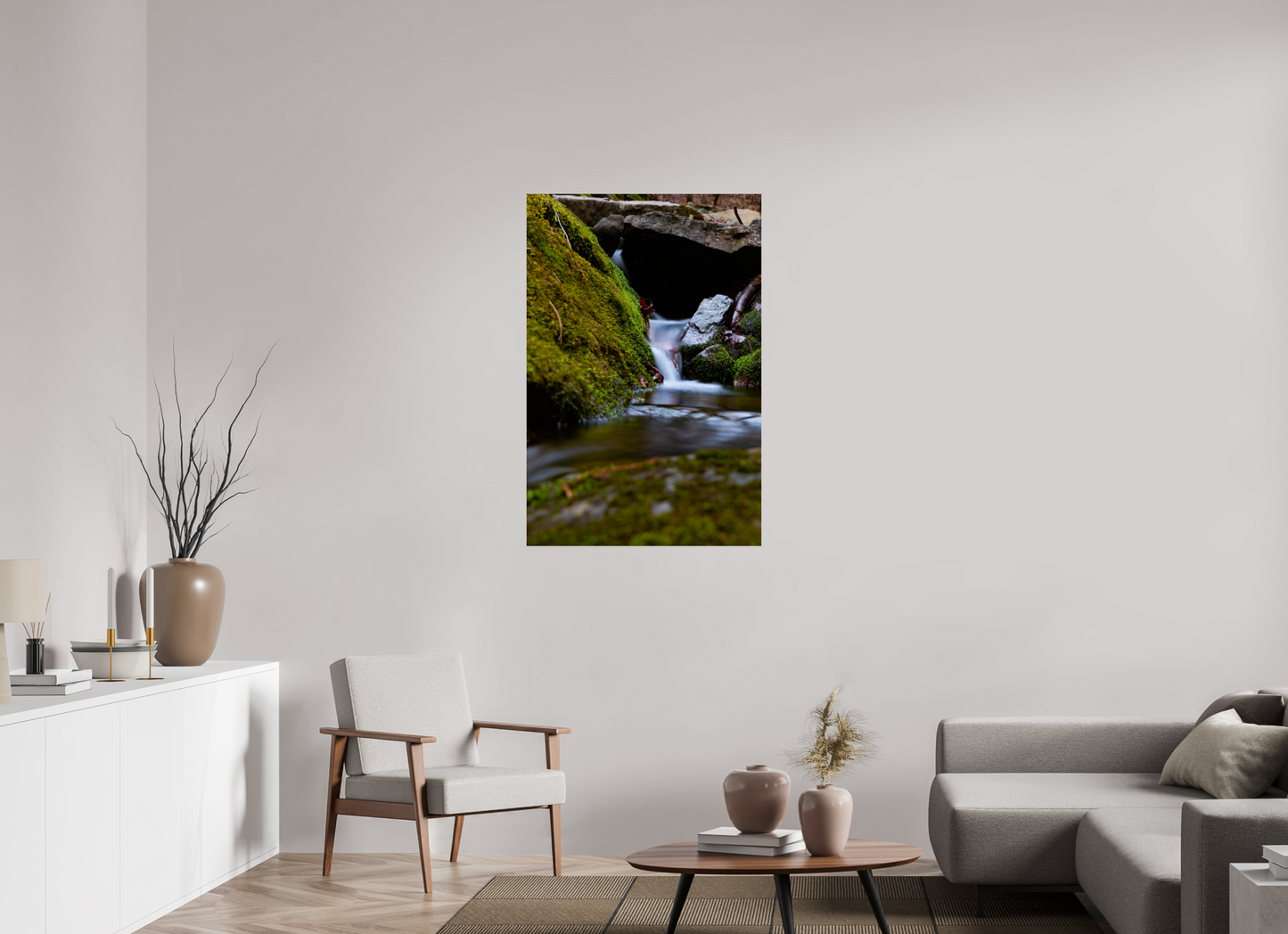 30 x 45″, Photo Print On Fuji Crystal DP II Between Moss and Stone