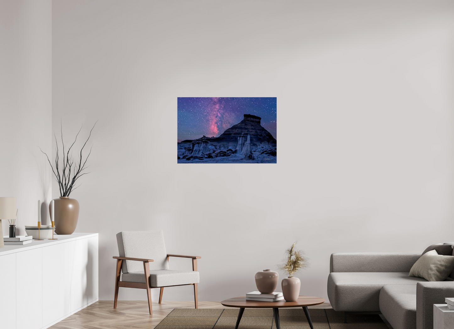36 x 24″, Print Paper Cathedrals of the Night