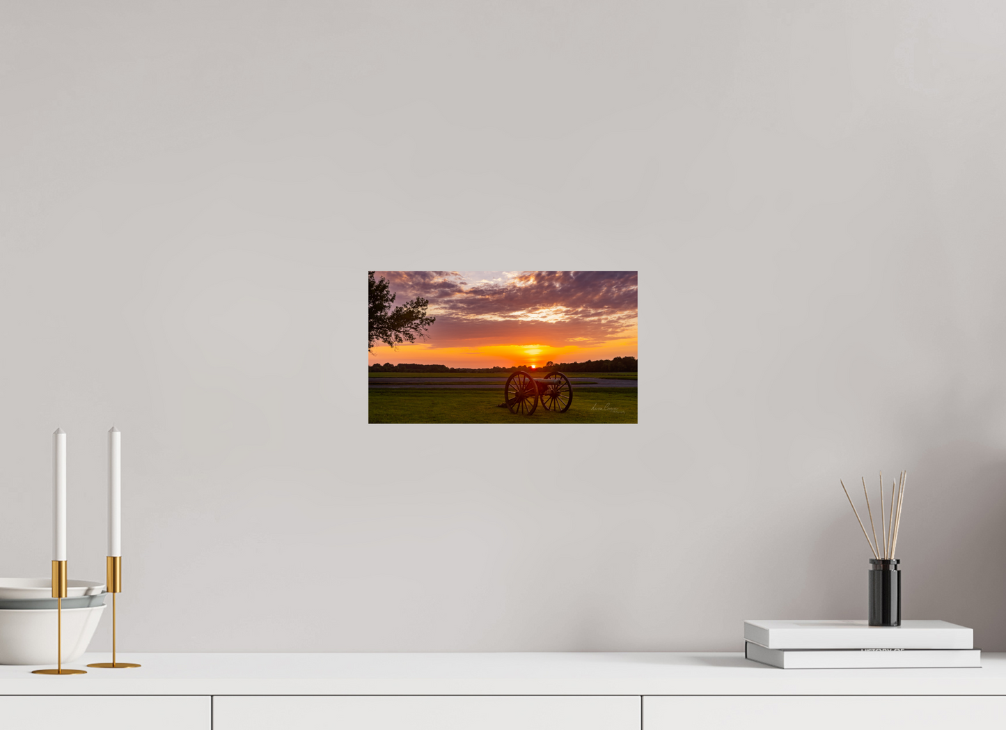 12 x 6.8″, Print Paper Echoes in the Last Light