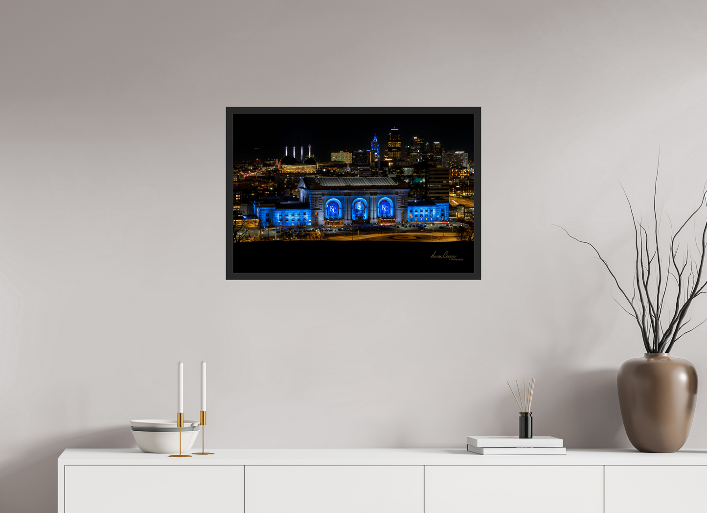 30 x 20″, Gallery Frame Kansas City Union Station
