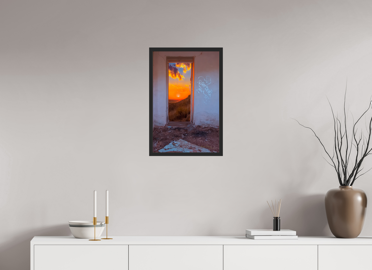 16 x 24″, Gallery Frame Everything Is Better Outside
