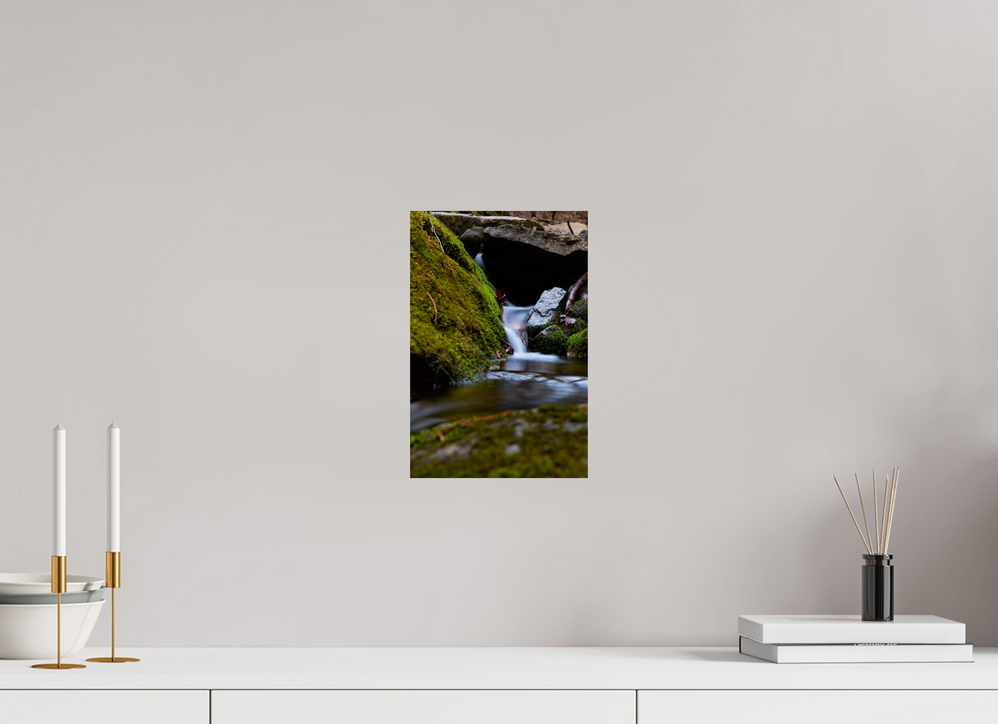 8 x 12″, Print Paper Between Moss and Stone