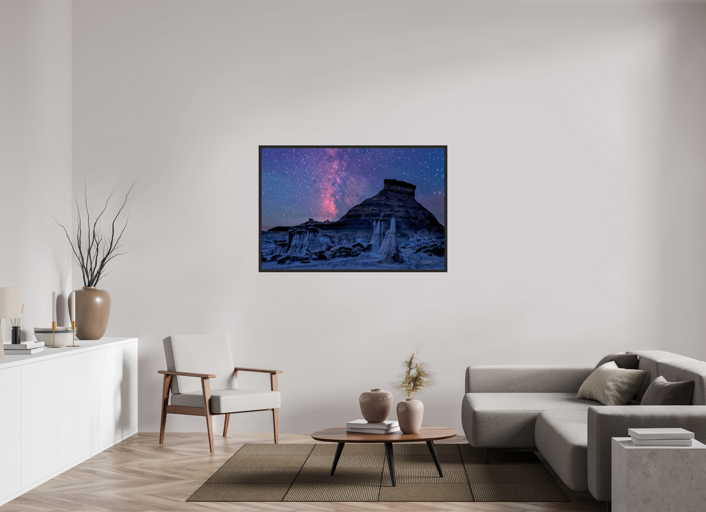 54 x 36″, Gallery Frame Cathedrals of the Night