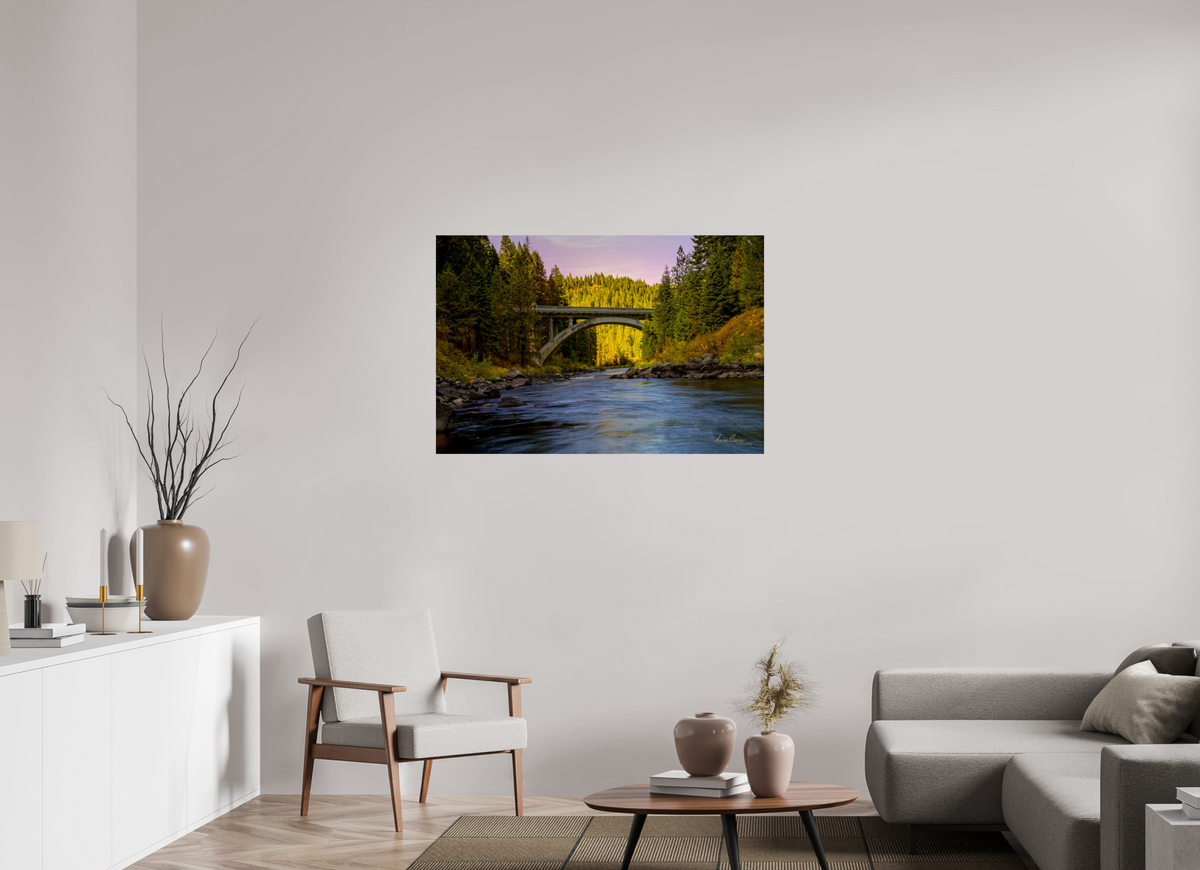 45 x 30″, Print Paper Where the River Leads