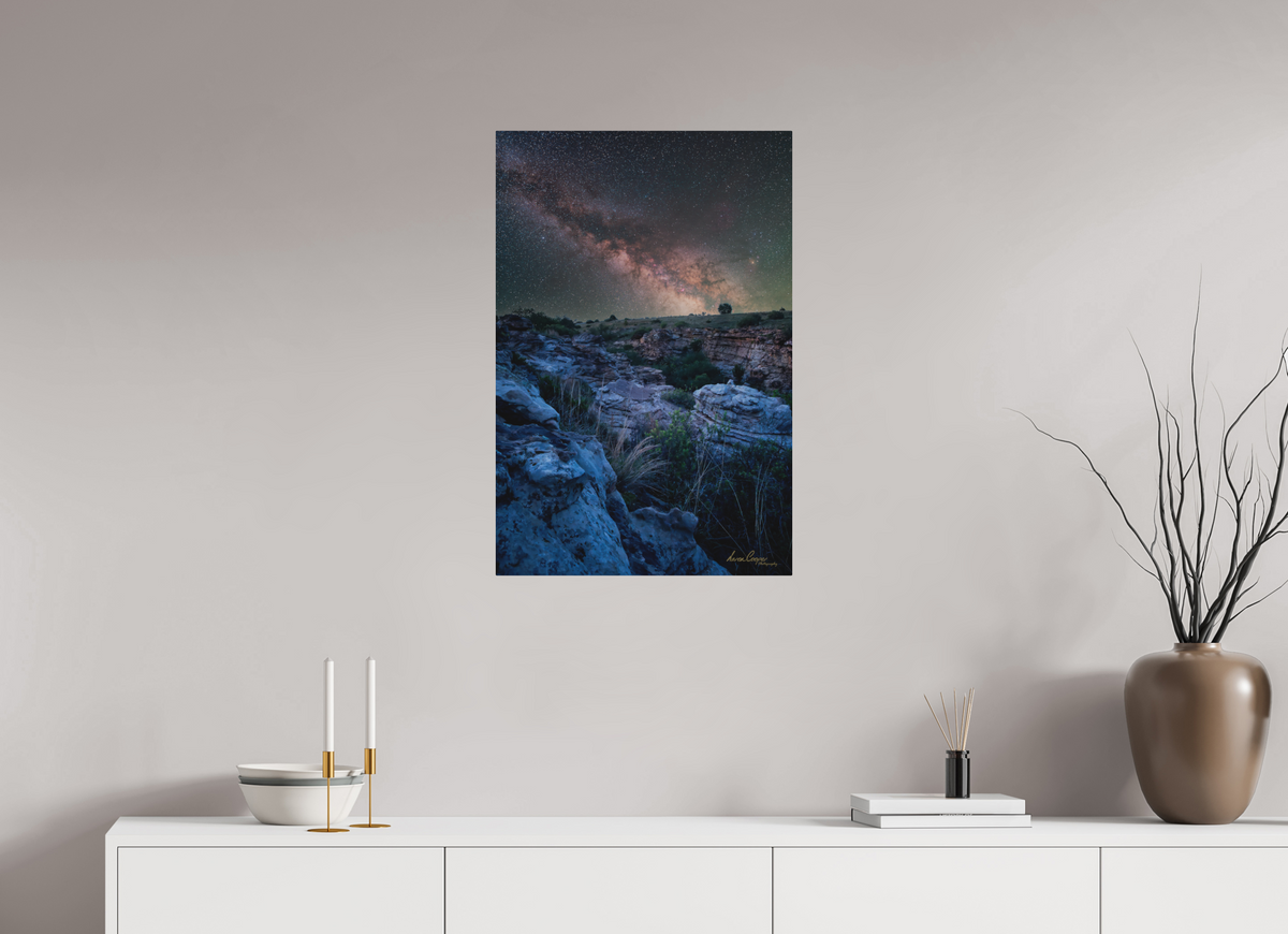 20 x 30″, Metal Prints Between Stone and Stars