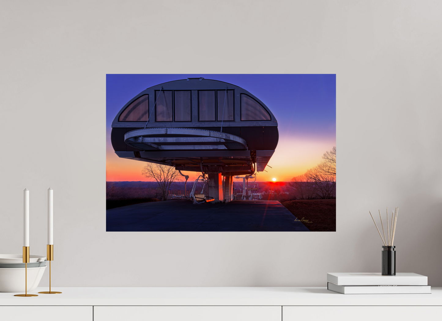 23.3 x 16″, Print Paper End of the Ride