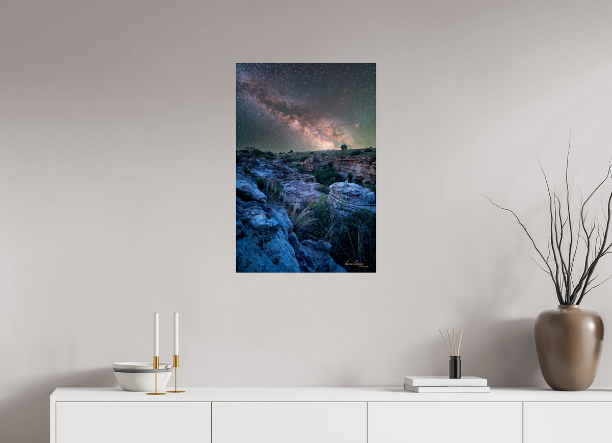 20 x 30″, Print Paper Between Stone and Stars