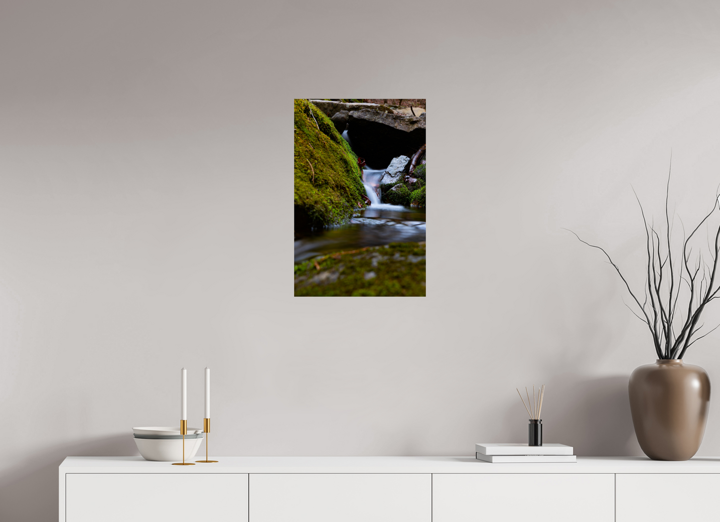 16 x 24″, Photo Print On Fuji Crystal DP II Between Moss and Stone