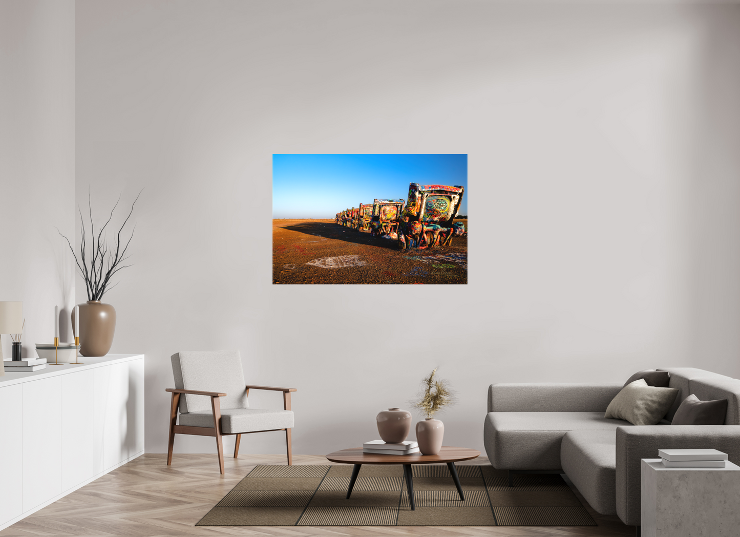 54 x 36″, Canvas Print The Color of Miles