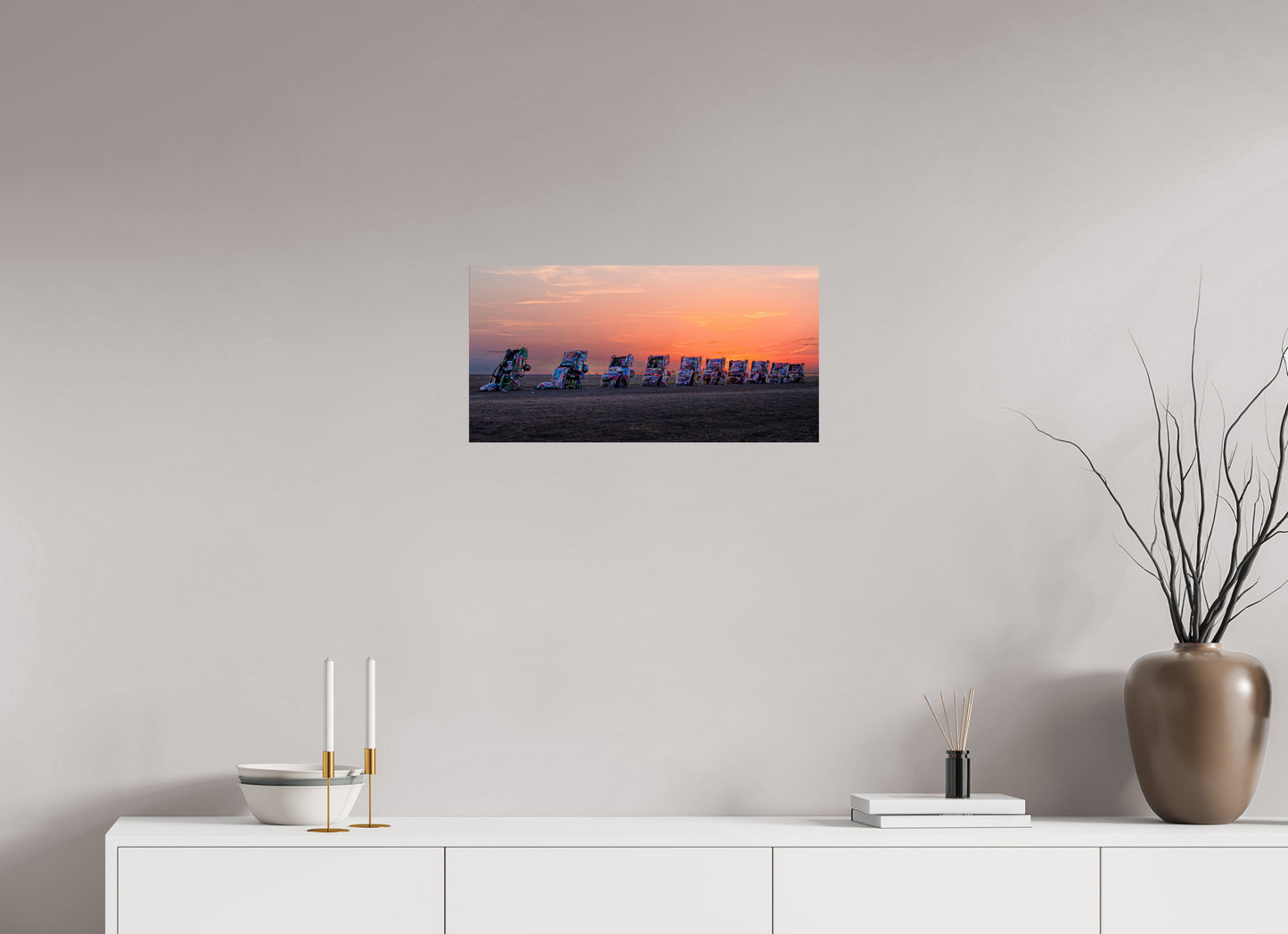 23.7 x 12″, Print Paper Before the Highway Woke