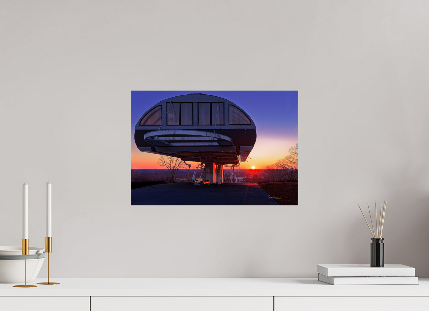 17.5 x 12″, Print Paper End of the Ride