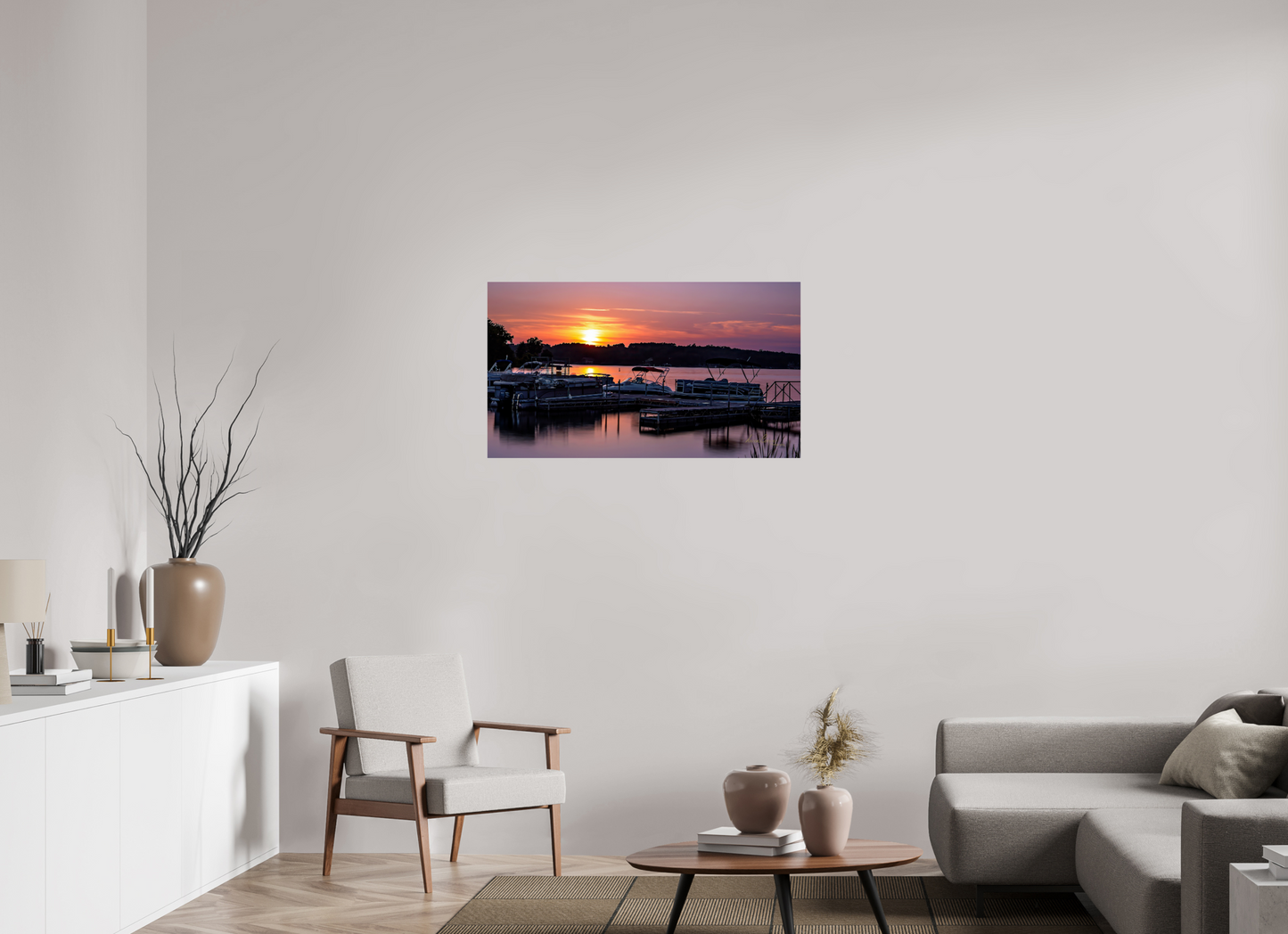 40 x 22.5″, Print Paper Anchored in the Last Light