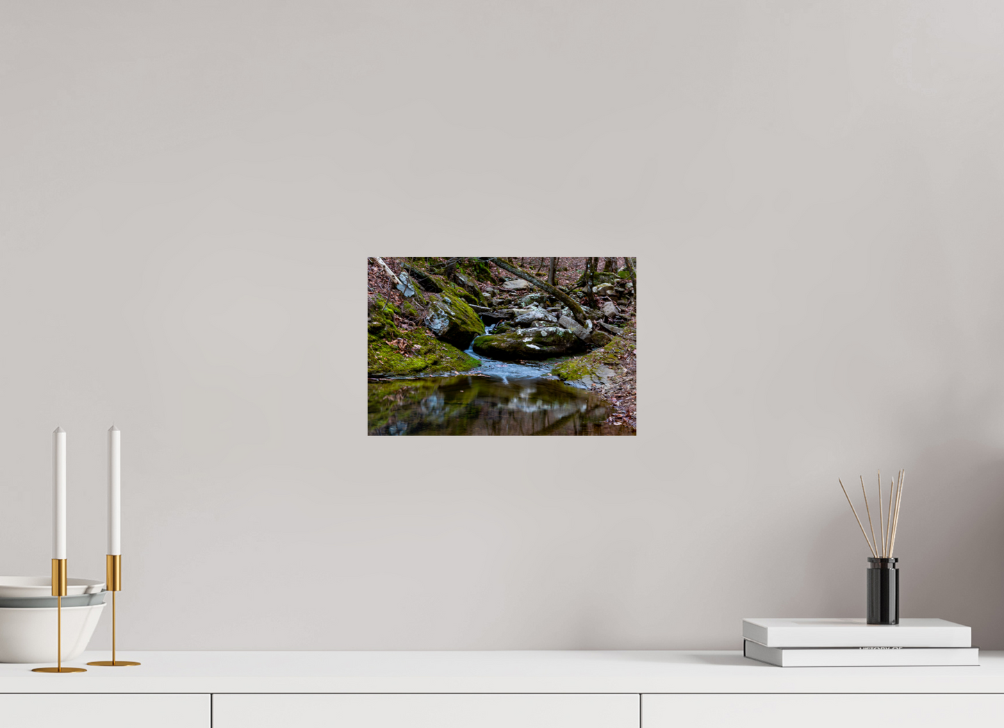 12 x 8″, Print Paper Where the Creek Rests