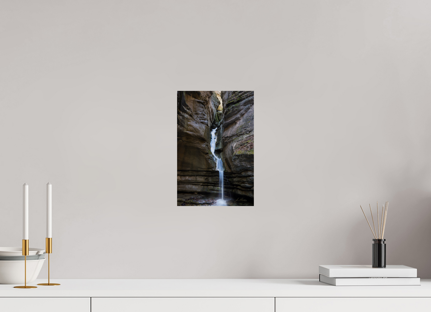 8 x 12″, Print Paper Thunder Canyon Falls