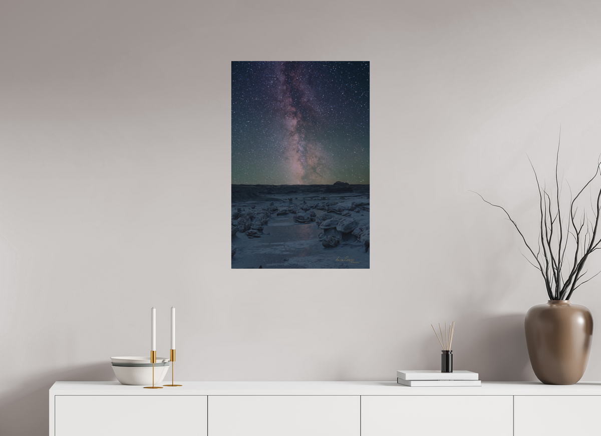 20 x 30″, Metal Prints Stars Over The Stone Eggs