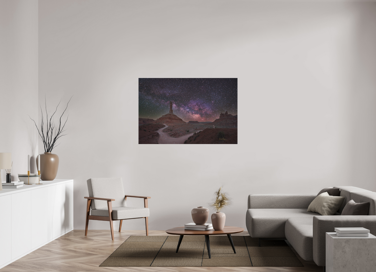 54 x 36″, Canvas Print The Weight of the Sky