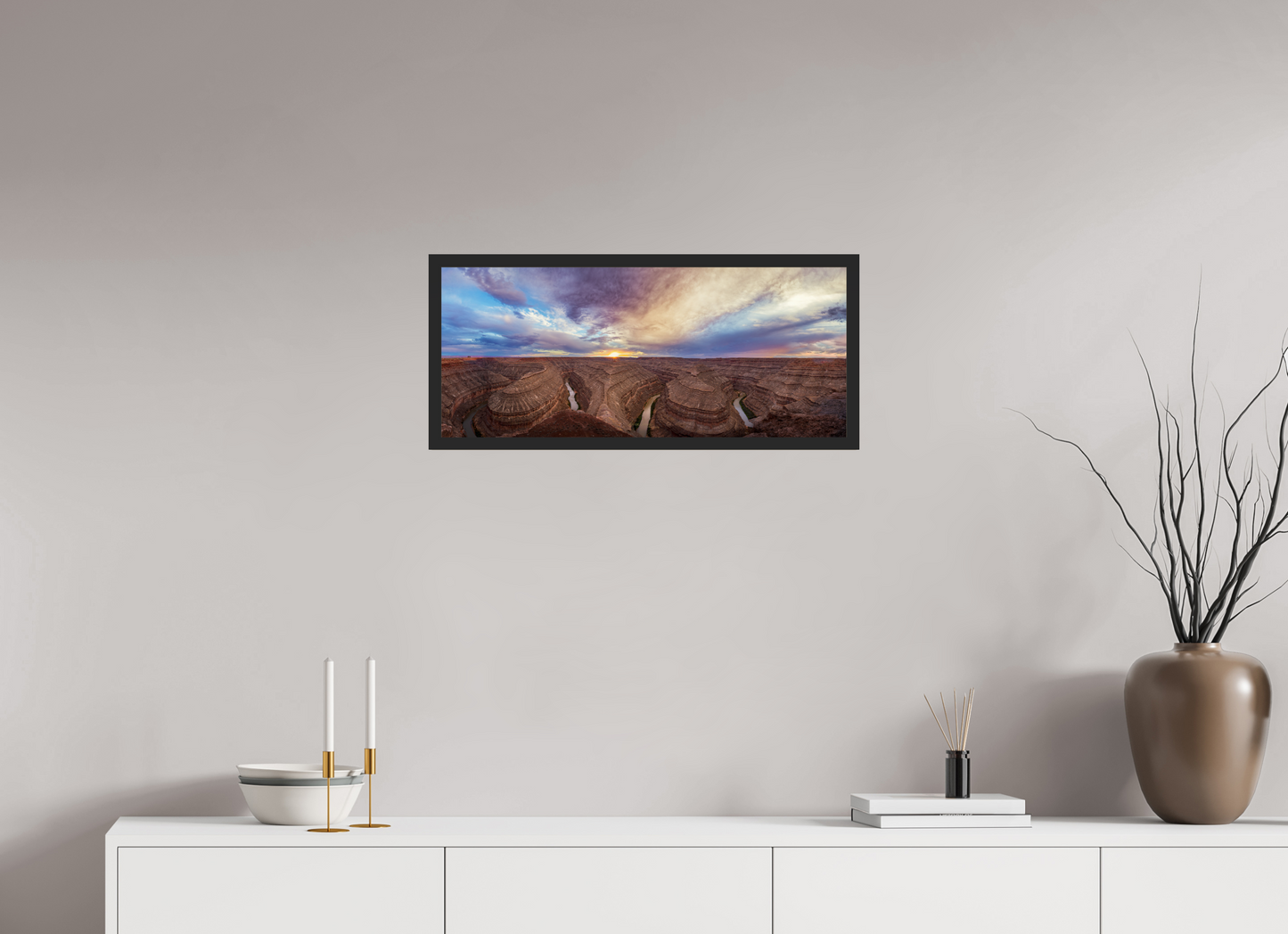 27.7 x 12″, Gallery Frame Carved by Time