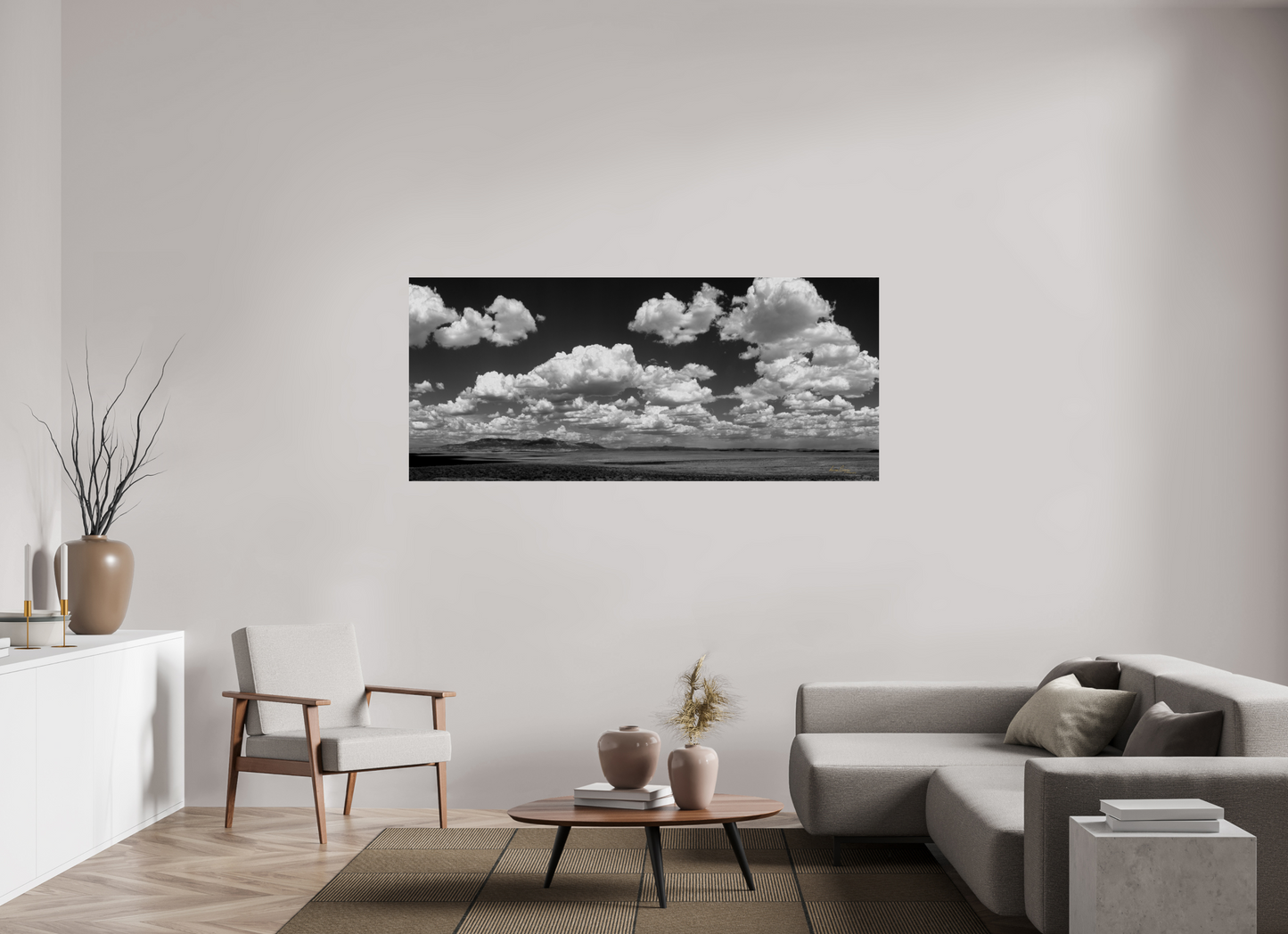 73.9 x 32″, Print Paper The Weight of the Sky | Mexican Hat, Utah Fine Art Photography