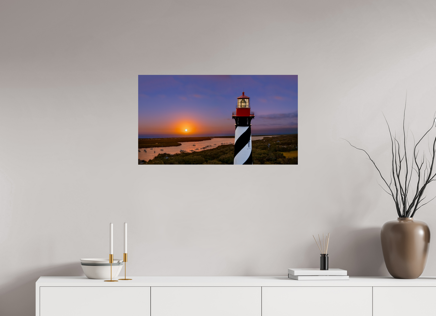 32 x 18″, Print Paper Beacon of Dawn
