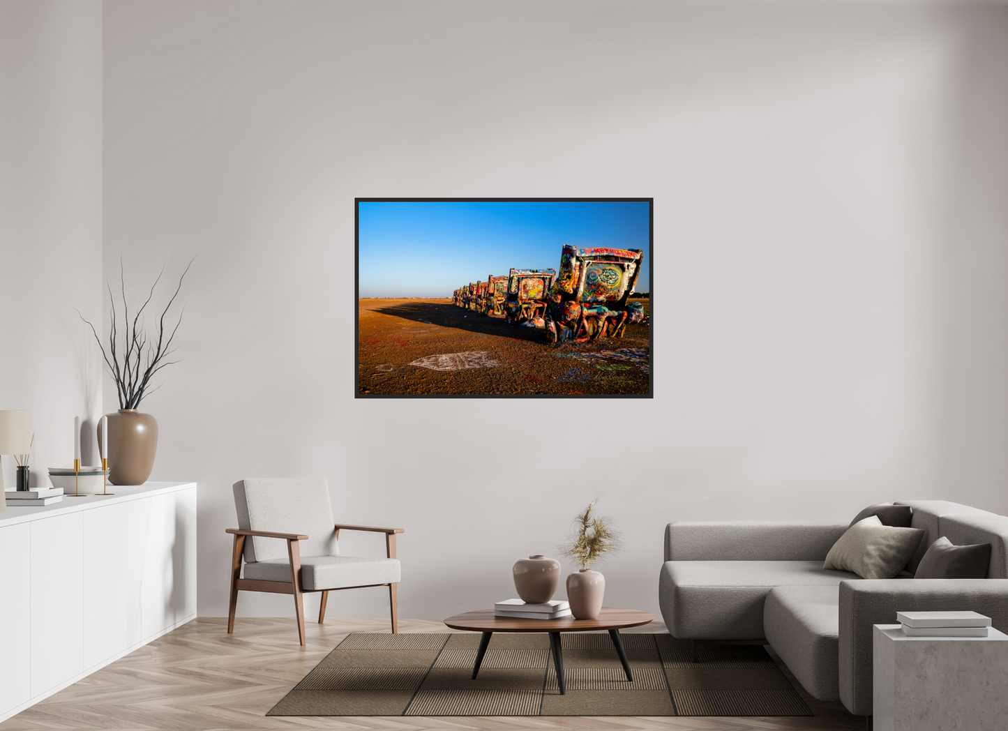 60 x 40″, Gallery Frame The Color of Miles