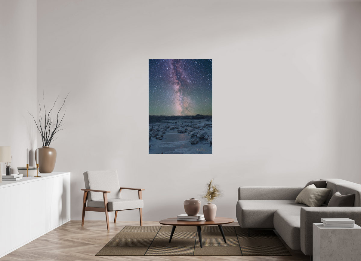 36 x 54″, Canvas Print Stars Over The Stone Eggs