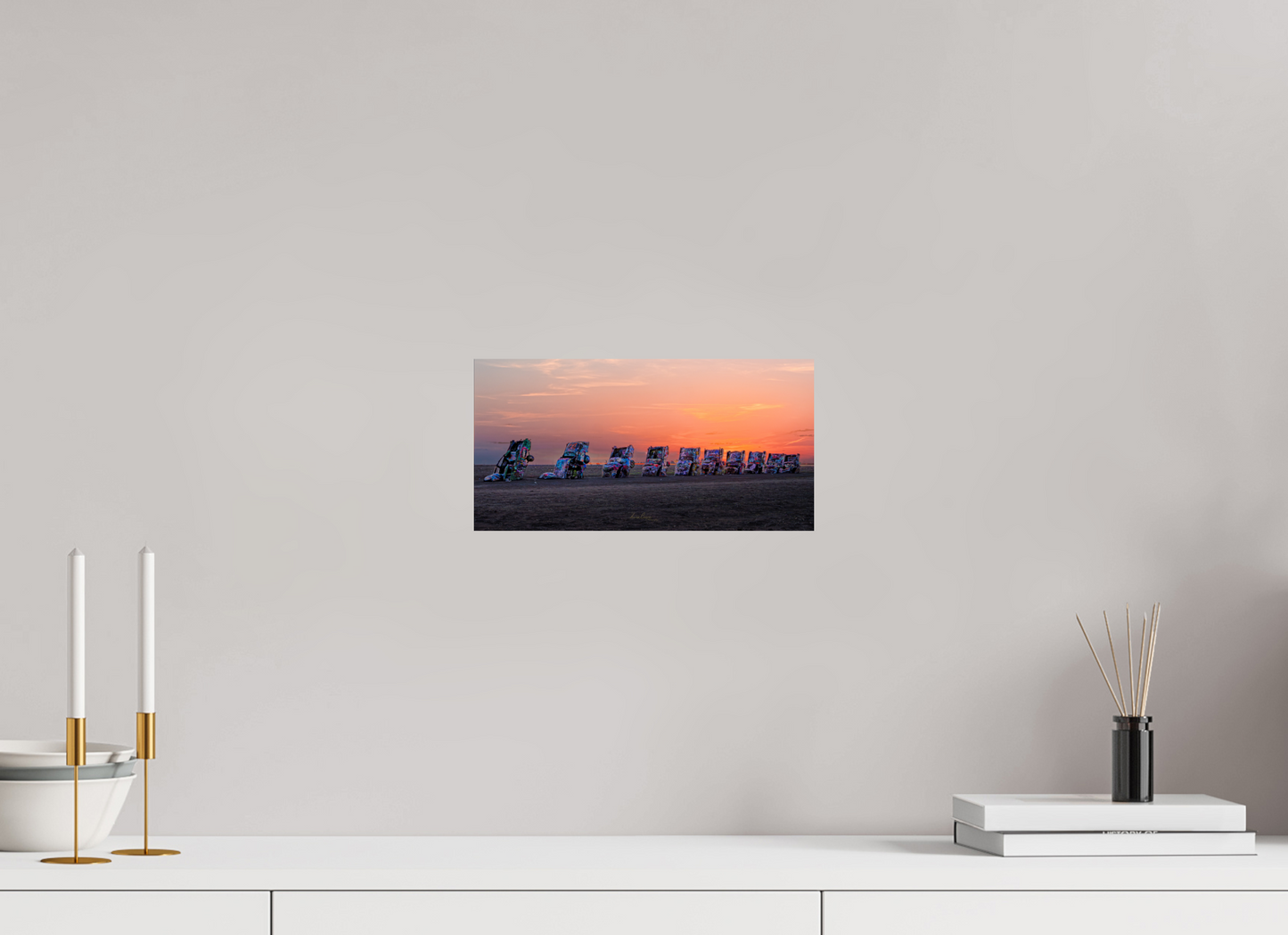 11.9 x 6″, Print Paper Before the Highway Woke