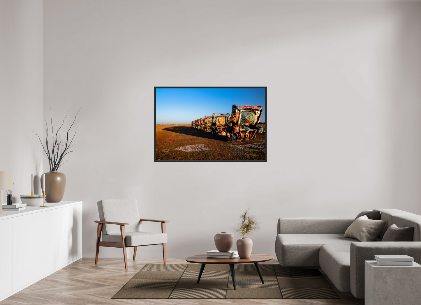 54 x 36″, Gallery Frame The Color of Miles