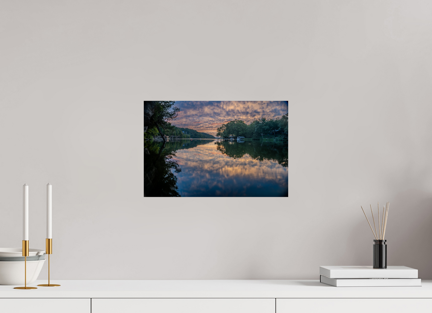 15 x 10″, Print Paper Morning Mirrors