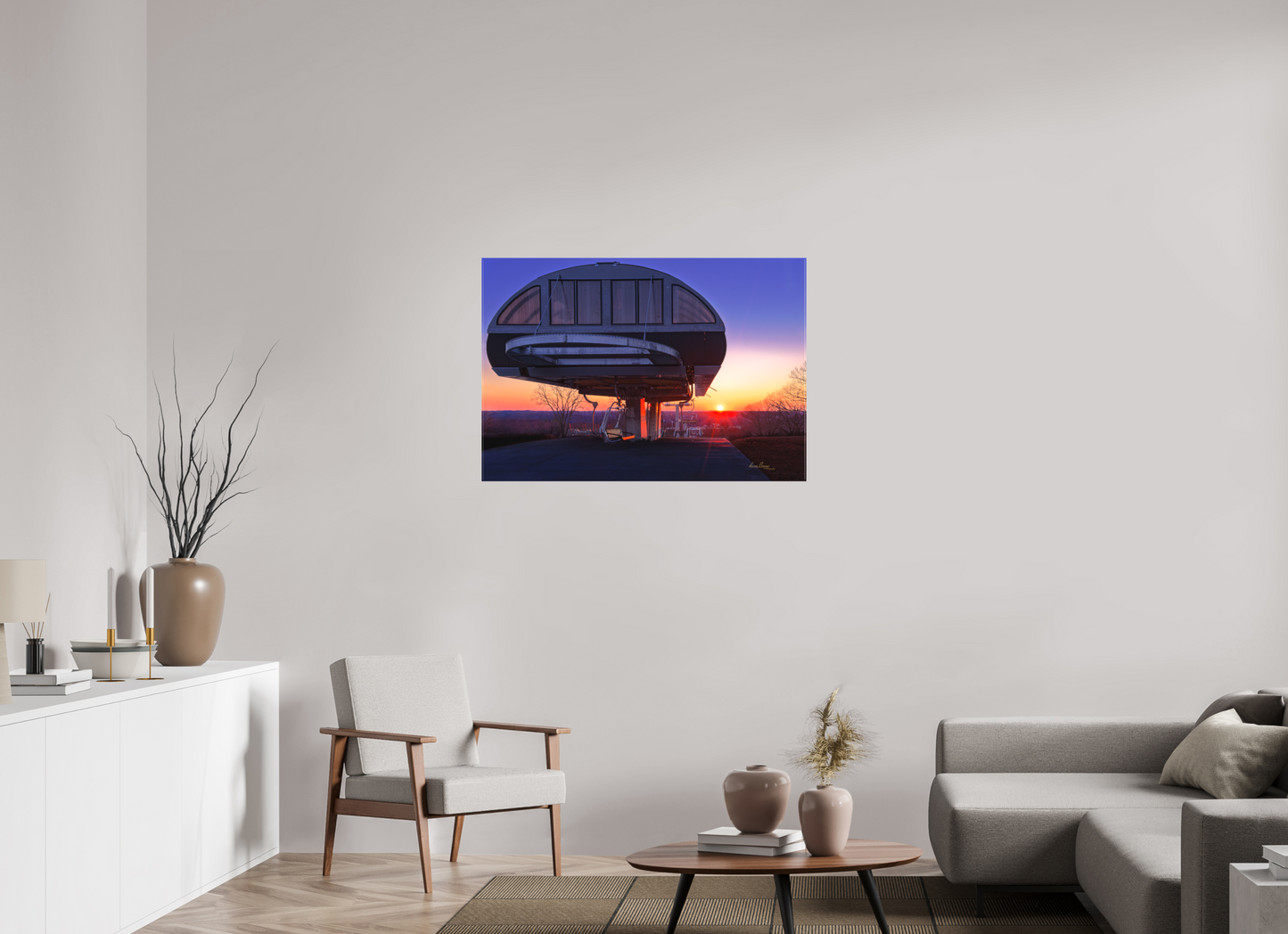 40.9 x 28″, Canvas Print End of the Ride