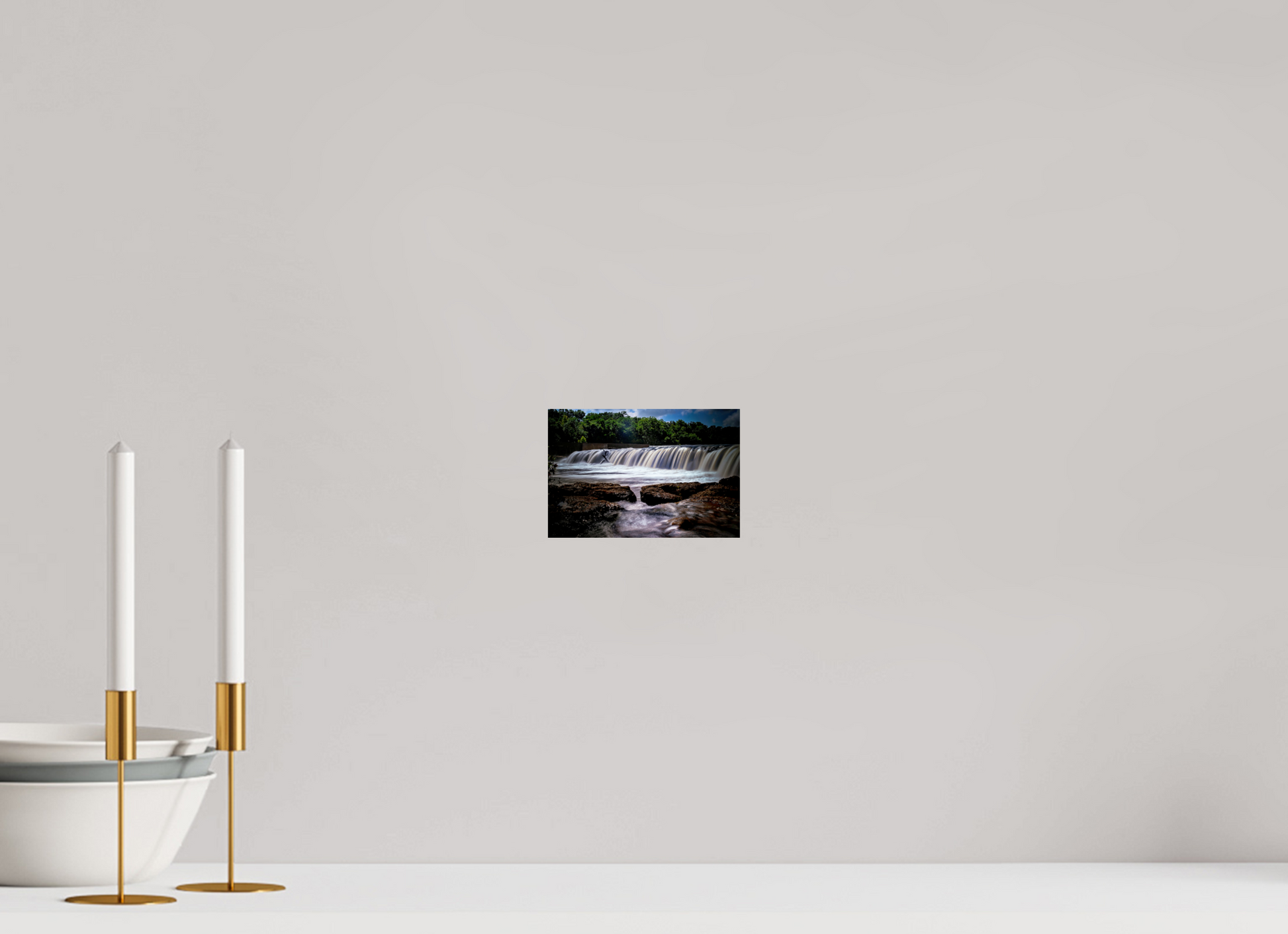 6 x 4″, Print Paper Grand Falls in Shadow