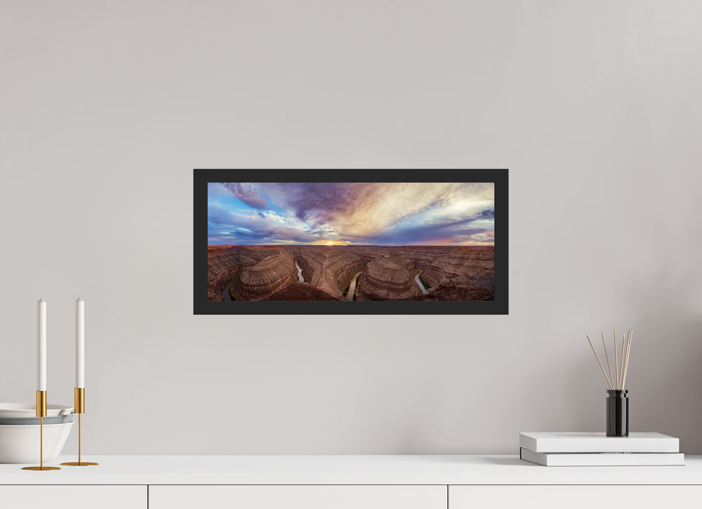 18.5 x 8″, Gallery Frame Carved by Time