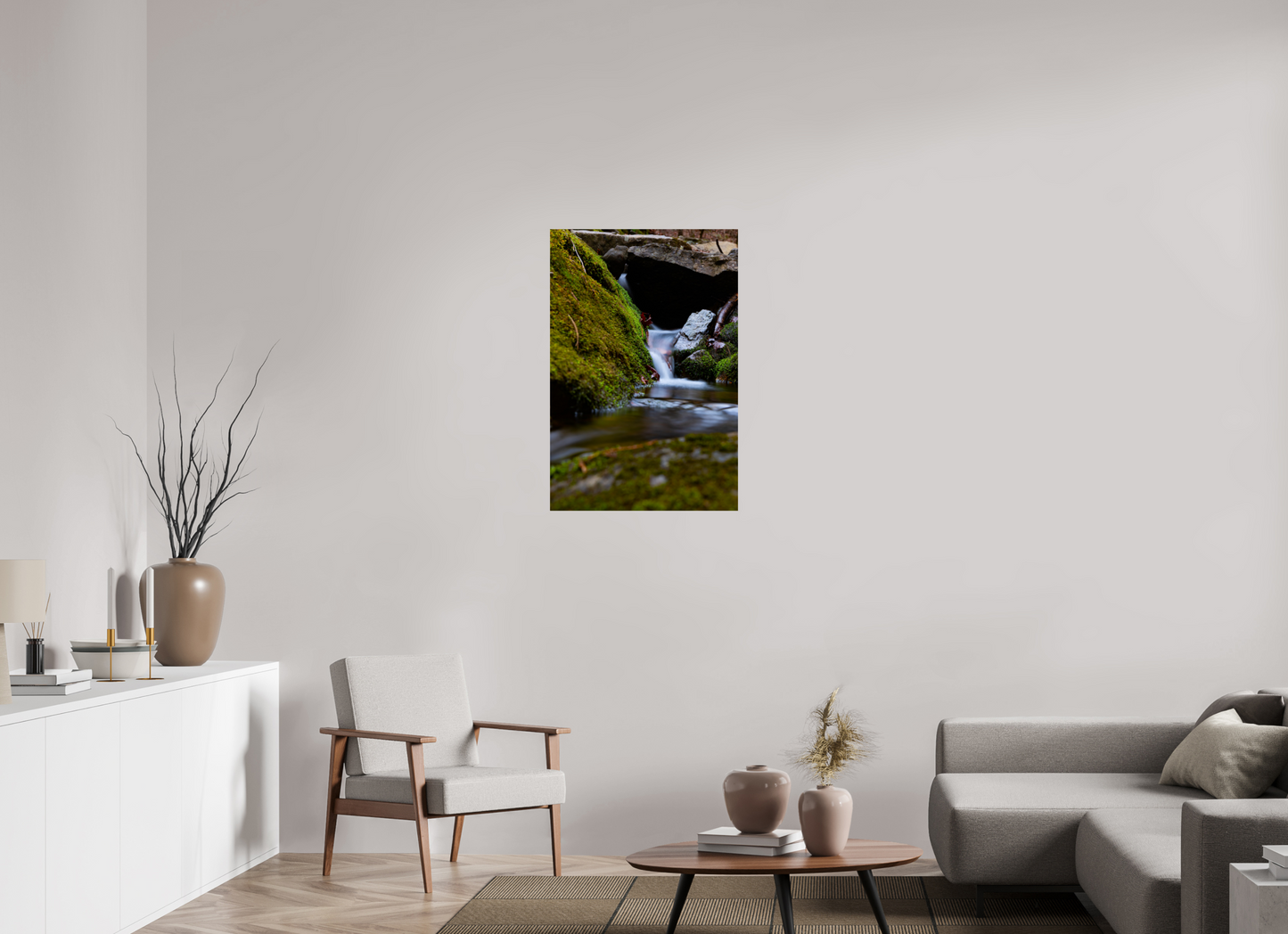 24 x 36″, Print Paper Between Moss and Stone