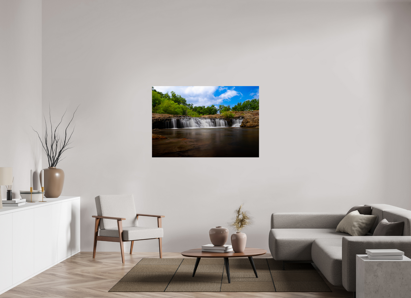 54 x 36″, Photo Print On Fuji Crystal DP II Grand Falls in Bloom