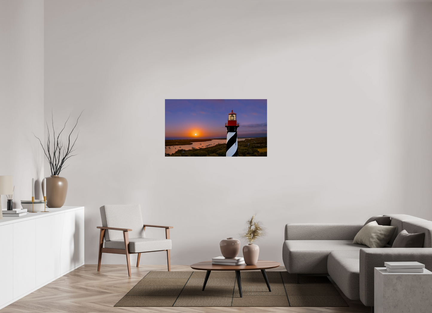 49 x 27.6″, Print Paper Beacon of Dawn