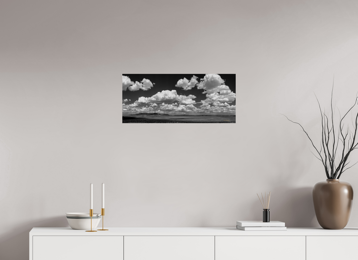 27.7 x 12″, Print Paper The Weight of the Sky | Mexican Hat, Utah Fine Art Photography