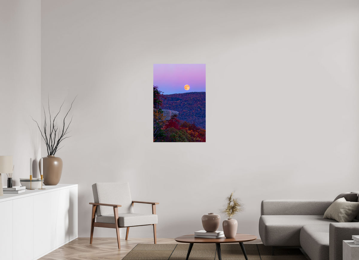 24 x 36″, Print Paper Evening on The Edge