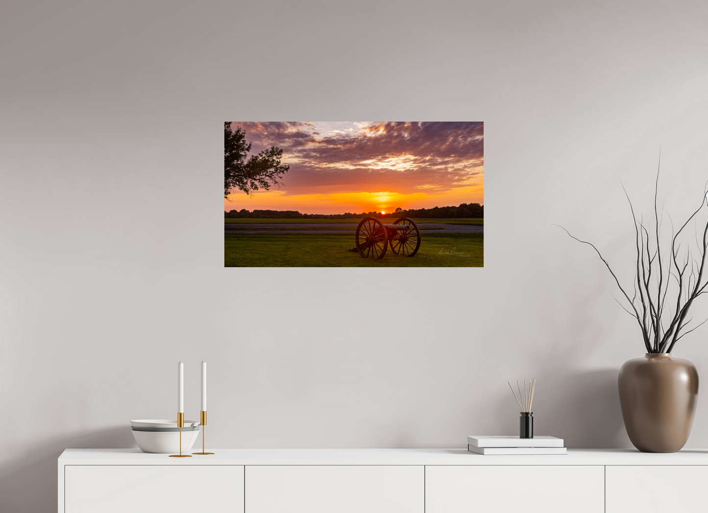 32 x 18″, Print Paper Echoes in the Last Light