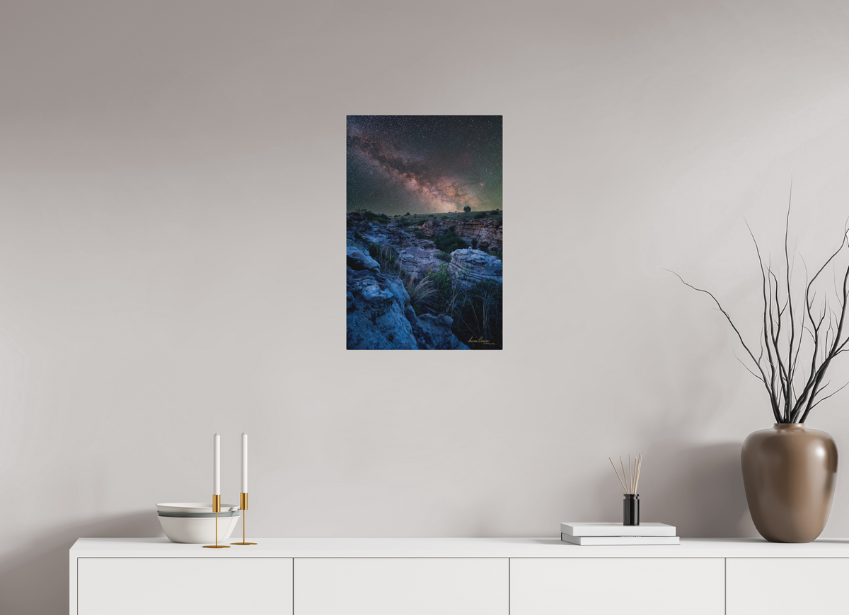 16 x 24″, Metal Prints Between Stone and Stars