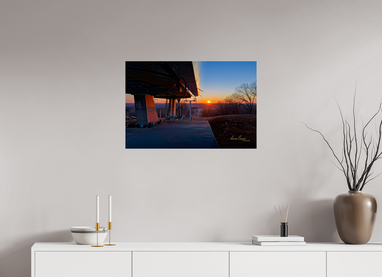 30 x 20″, Print Paper The Lifted Morning Sun