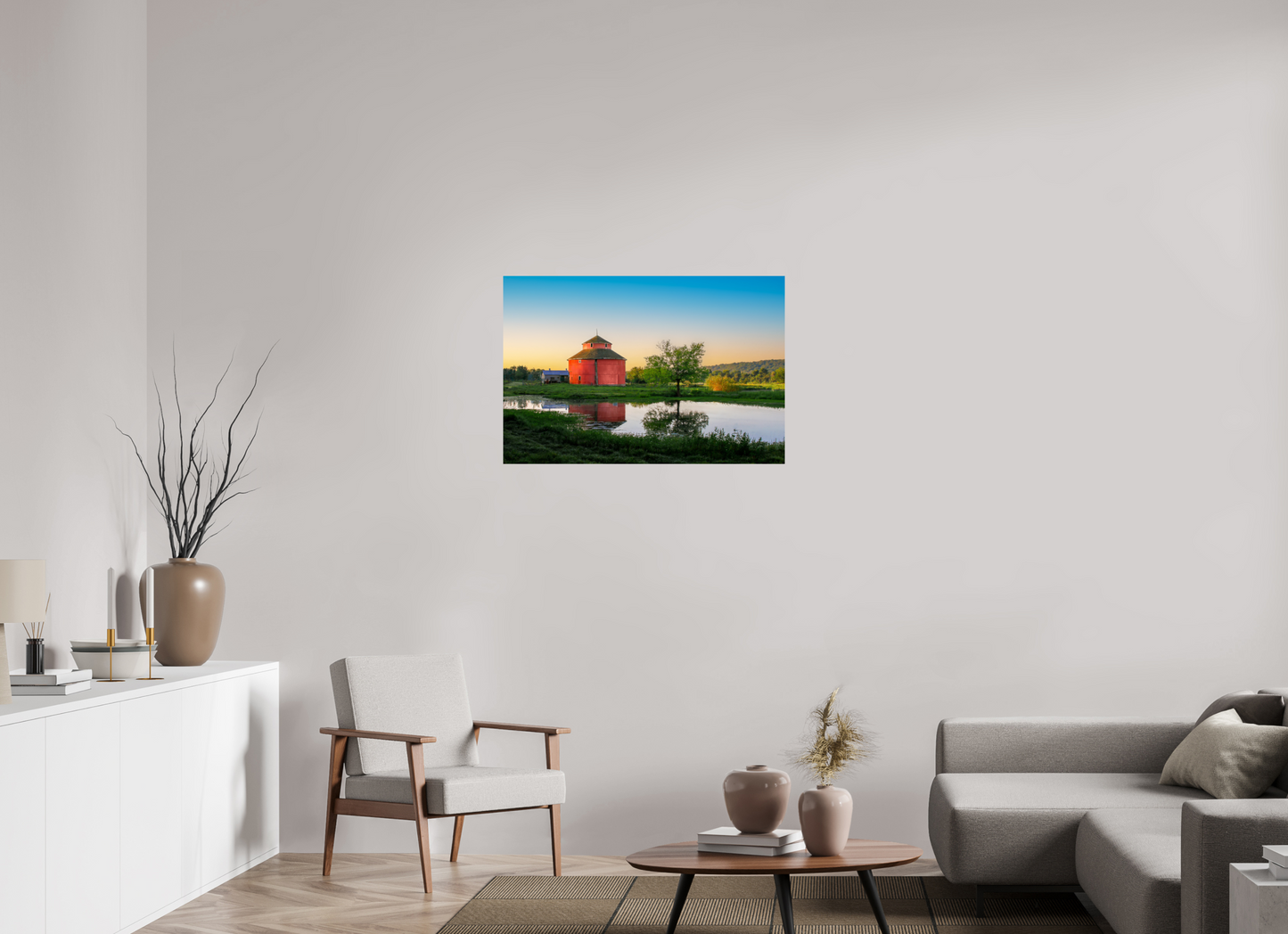 36 x 24″, Photo Print On Fuji Crystal DP II Round Barn