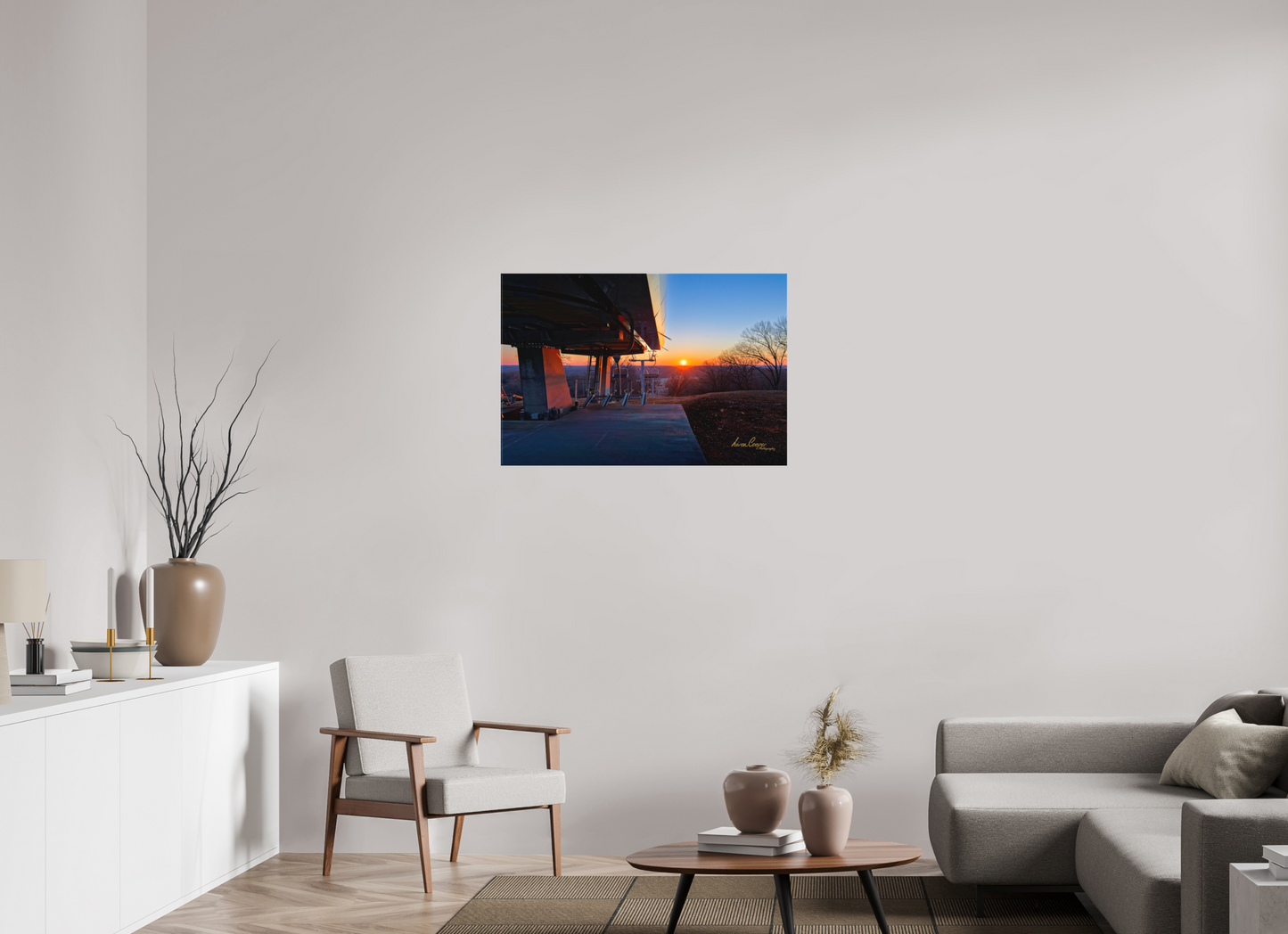 36 x 24″, Canvas Print The Lifted Morning Sun